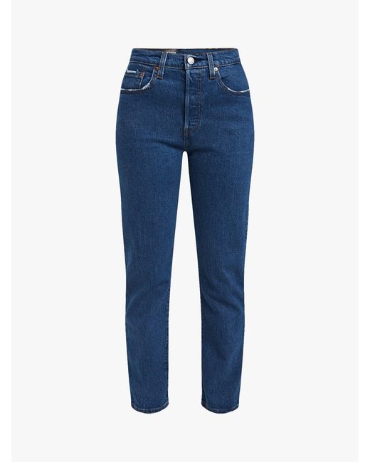 Levi's Blue Women's 501 Original Crop Jeans