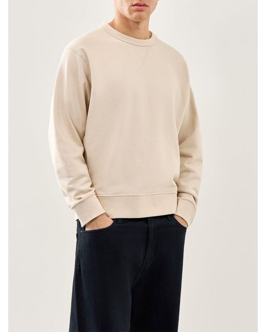SELECTED Natural Crew Neck Sweatshirt for men