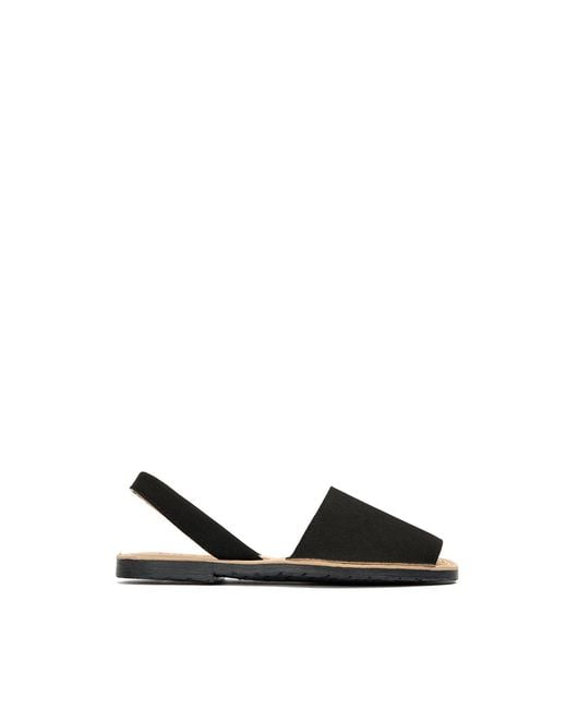 V.Gan Black Rambu Vegan Menorcan Sandals