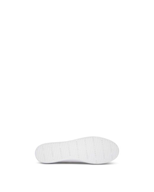 Tommy Hilfiger White Vulc Canvas Lace Up Trainers