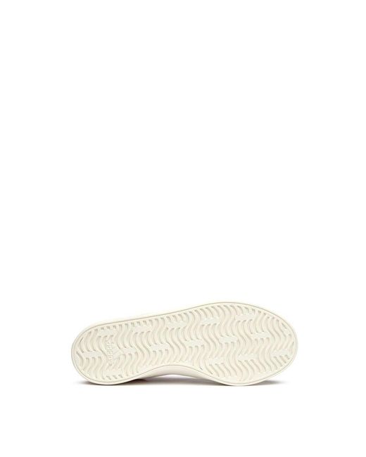 Adidas White Vl Court Trainers