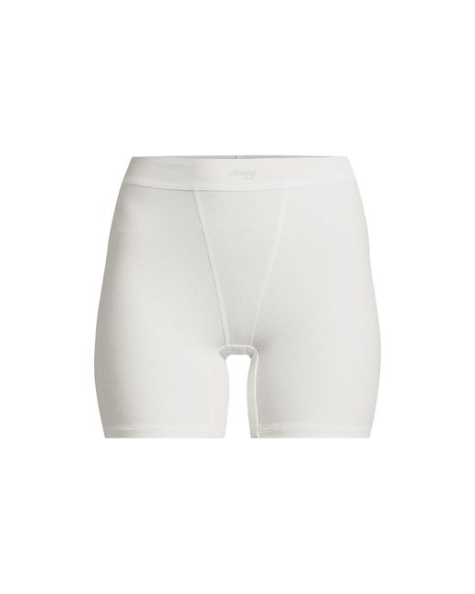 Sloggi White Ever Ease Cyclist Shorts