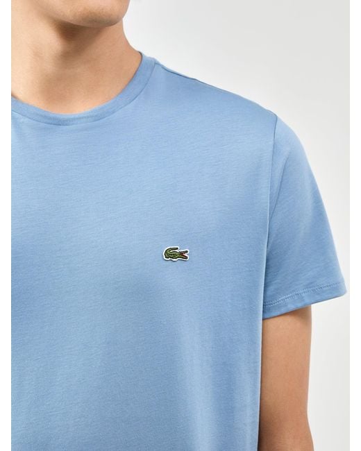 Lacoste Blue Pima T-Shirt for men
