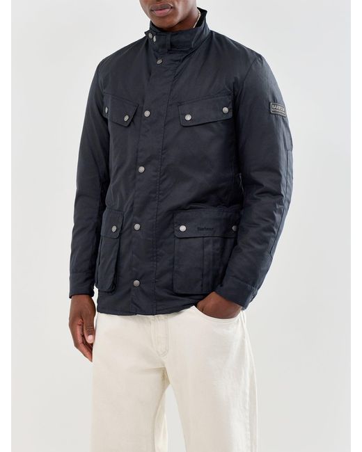 Barbour Black Tourer Duke Wax for men