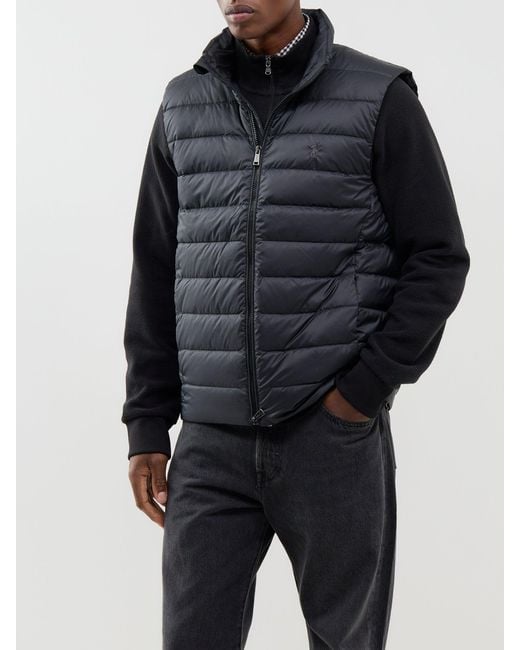 Polo Ralph Lauren Blue Lightweight Recycled Puffer Gilet for men