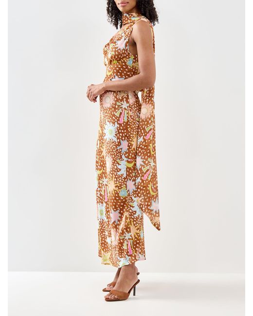 Never Fully Dressed Metallic Star Fawn Sophie Dress