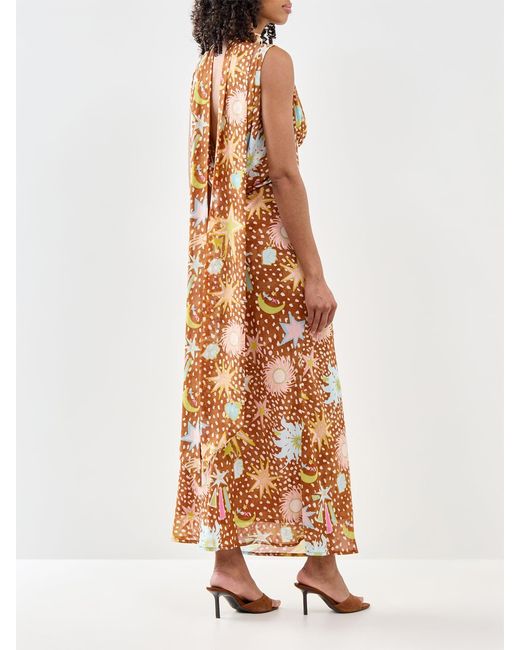 Never Fully Dressed Metallic Star Fawn Sophie Dress