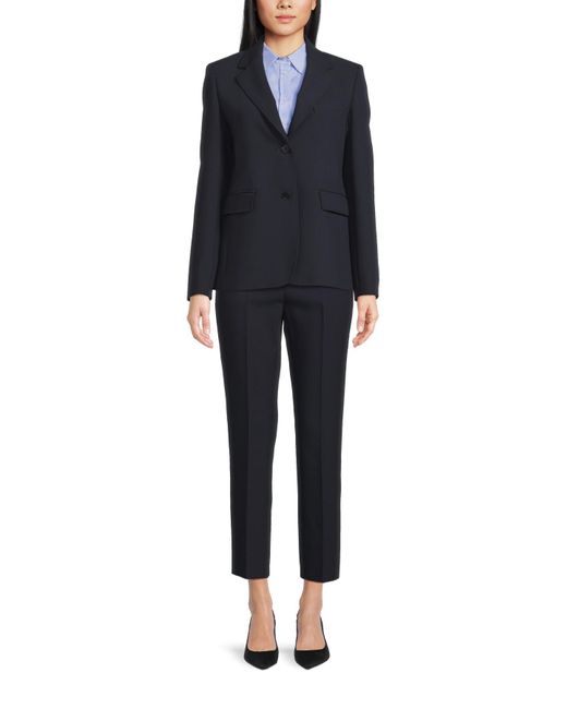 Weekend by Maxmara Blue Women's Uva Single Breasted Blazer