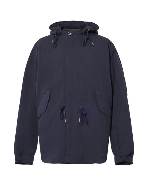 FRIZMWORKS Blue Fishtail Jacket for men