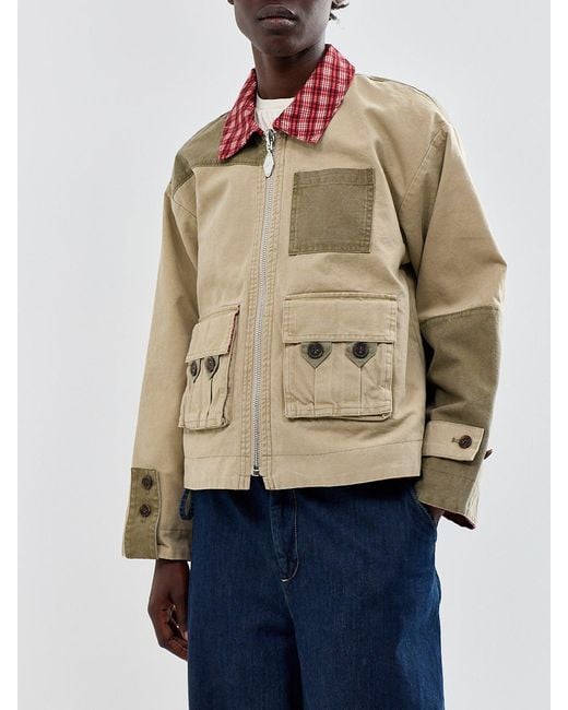 Damson Madder Natural Marcelle Barn Jacket