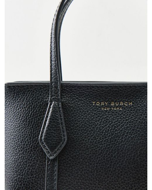 Tory Burch Black Perry Mini Tote Bag
