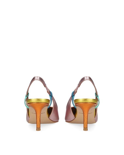 Kurt Geiger Pink Belgravia Eagle Sling