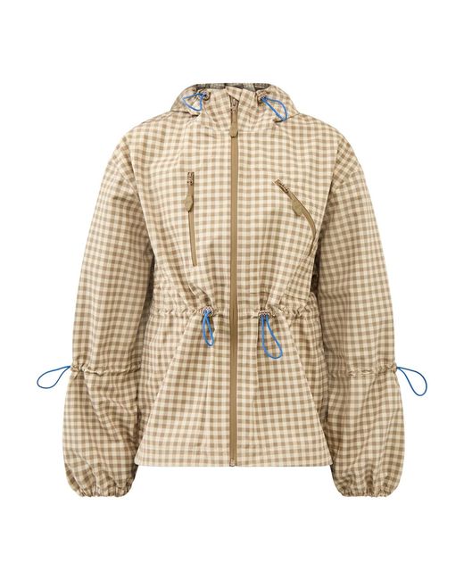 Damson Madder Natural Matilda Raincoat Gingham