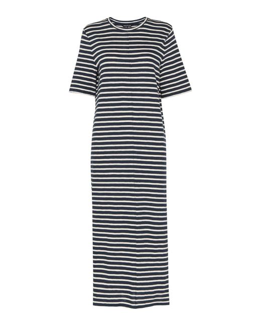 Whistles Blue Women's Breton Stripe Jersey Dress