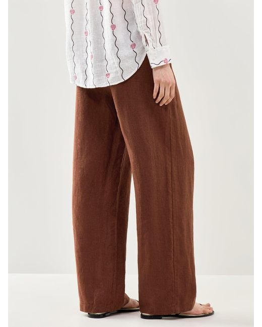 Rails Brown Emmie Straight Leg Trousers