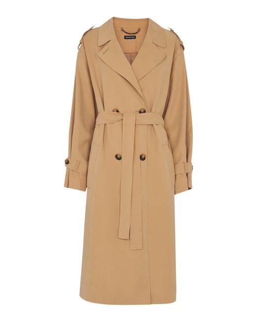 Whistles Natural Women's Riley Trench Coat