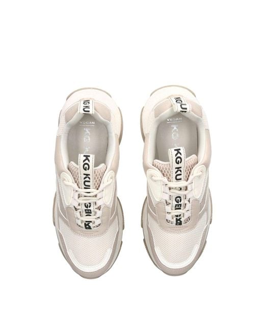 Kurt Geiger Natural Lila Up