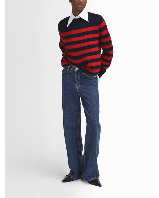Barbour Red X Alexa Dominic Knitted Jumper