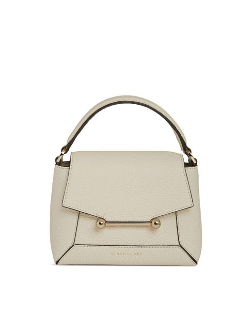 Strathberry Metallic Women's Mosaic Mini Grain Leather