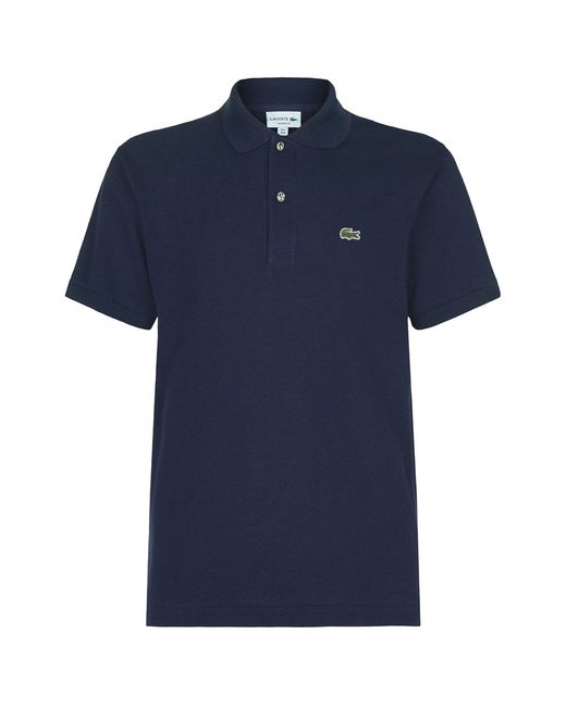 Lacoste Blue Classic Fit Polo Shirt for men