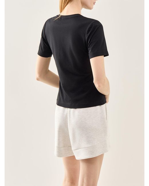 Varley Black Regina Fitted Tee