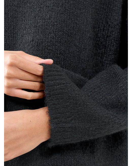 Pretty Lavish Black Cece Fluffy Jumper