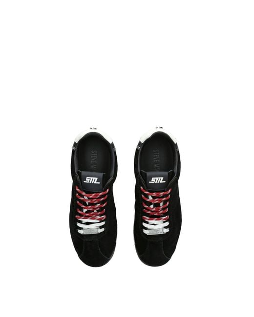 Steve Madden Black Mirage Trainers