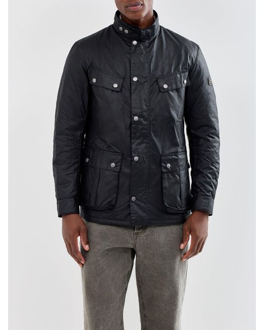 Barbour Black Tourer Duke Wax for men