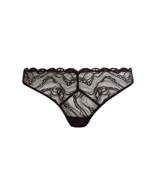 Calvin Klein Black Sensual Stretch Lace Bikini