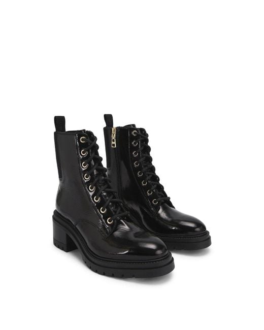 Carvela Kurt Geiger Black Champion Lace Up