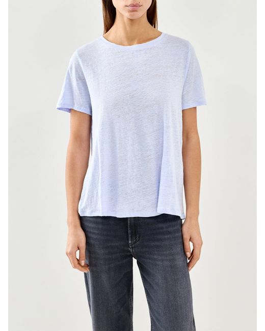 Eileen Fisher White Crew Neck T-Shirt