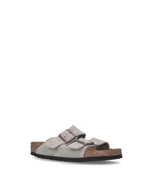 Birkenstock White Women's Arizona Sfb