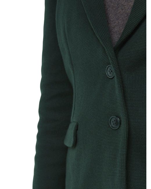 Whistles Green Women's Slim Jersey Jacket.