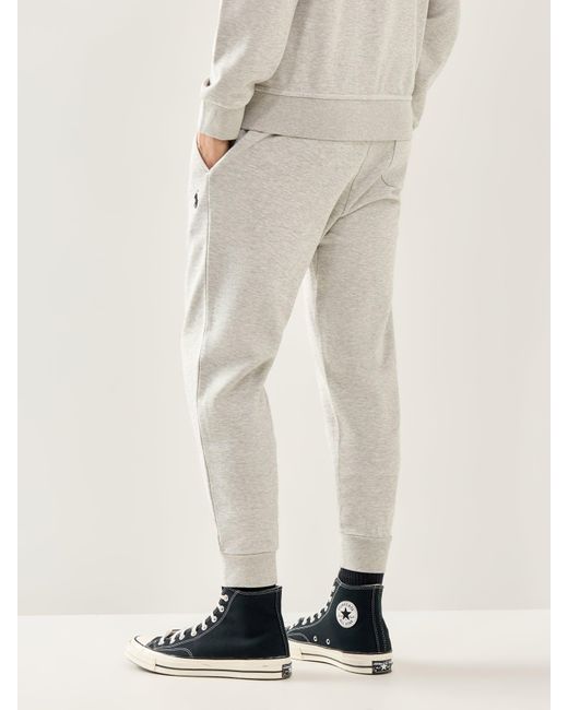 Polo Ralph Lauren Gray Double Knit Joggers for men