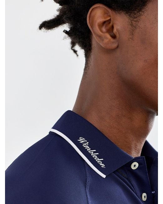 Polo Ralph Lauren Blue Wimbledon Ball Boy Polo Shirt for men
