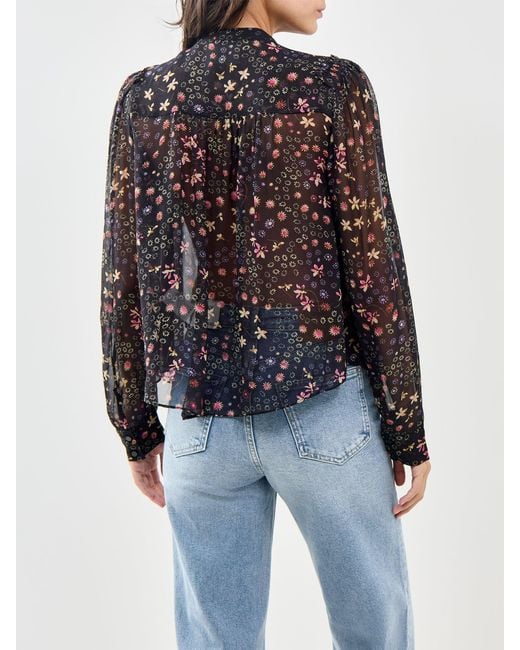 Isabel Marant Black Florine Blouse