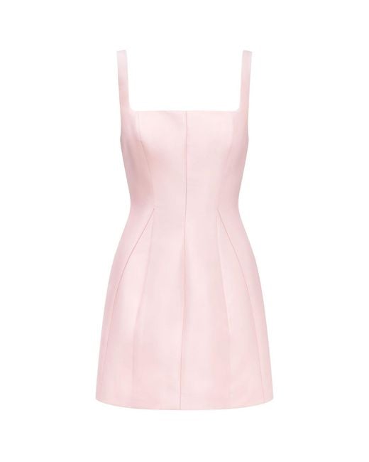 Forever New Pink Kaitlyn Structured Mini Dress