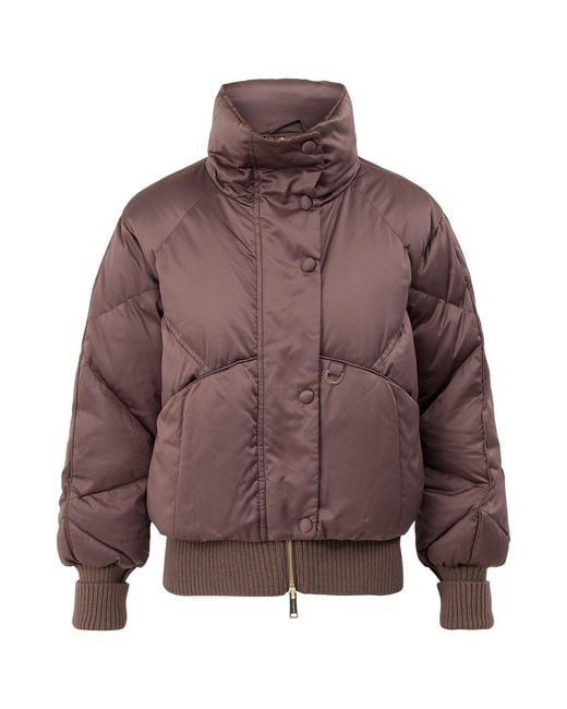 Marella Brown Buono Quilted Jacket