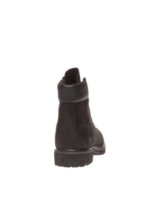 Timberland Black 6' Premium Boots for men