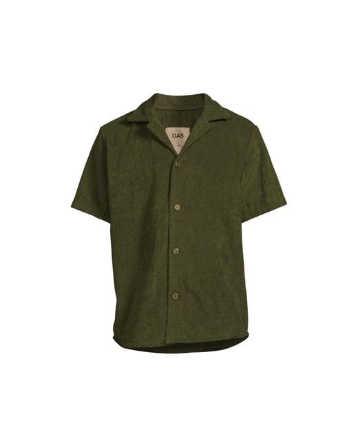 Oas Green Men's Army Cuba Terry Shirt for men