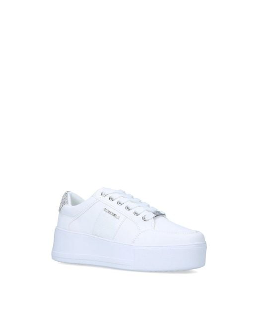 Carvela Kurt Geiger White Women's Jive Lace Up