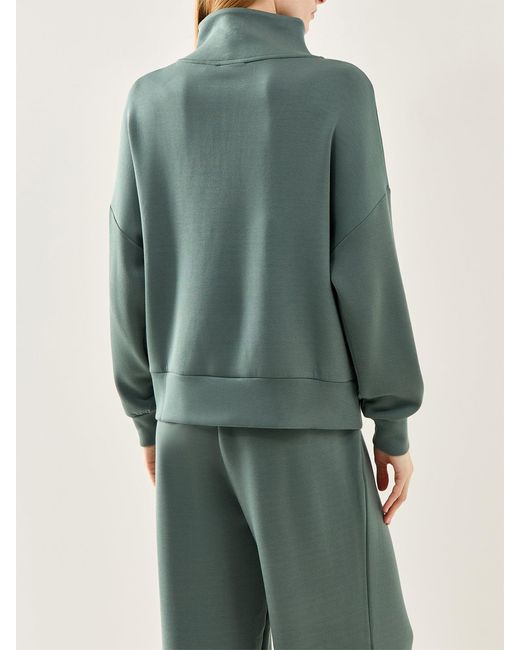 Varley Green Hawley Half Zip Sweat