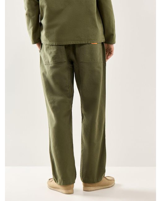 Service Works Green Classic Chef Pants for men