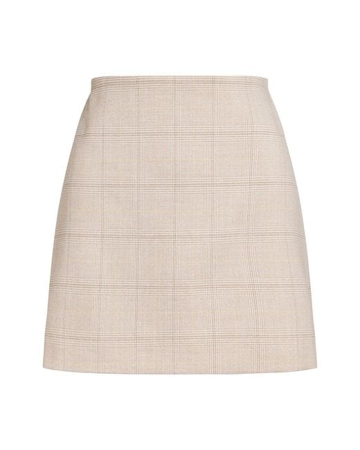 Forever New Natural Lottie Mini Skirt