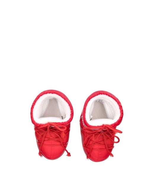 Moon Boot Red Icon Low 2
