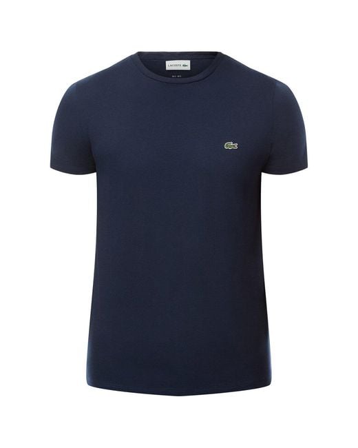 Lacoste Blue Pima T-Shirt for men