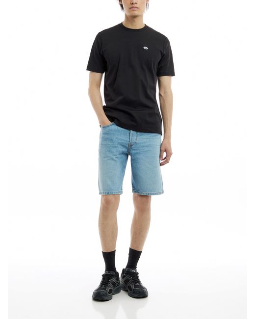 DIESEL Blue Men's Regular Denim Shorts for men