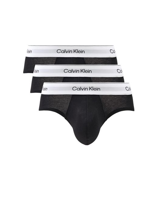 Calvin Klein Black Icon Stretch Underwear 3Pk for men