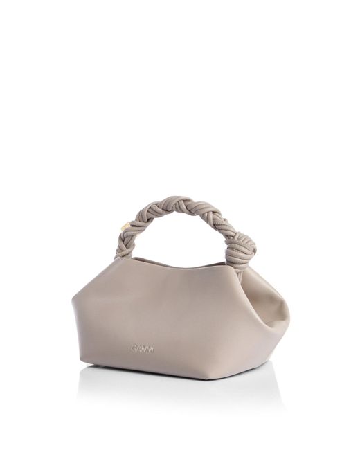 Ganni White Bou Bag Small