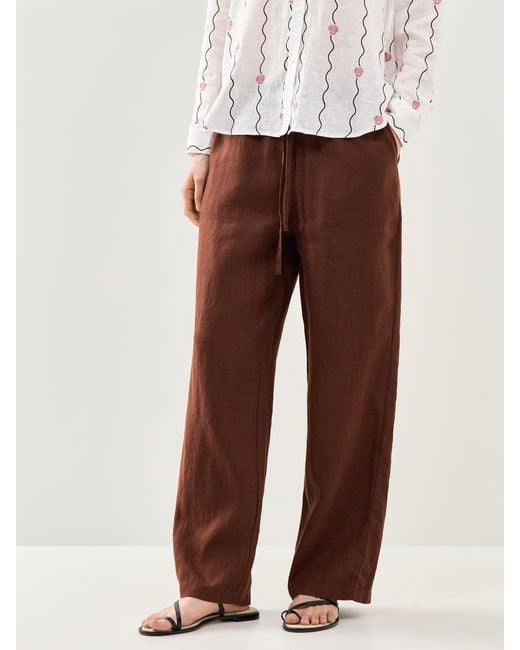 Rails Brown Emmie Straight Leg Trousers